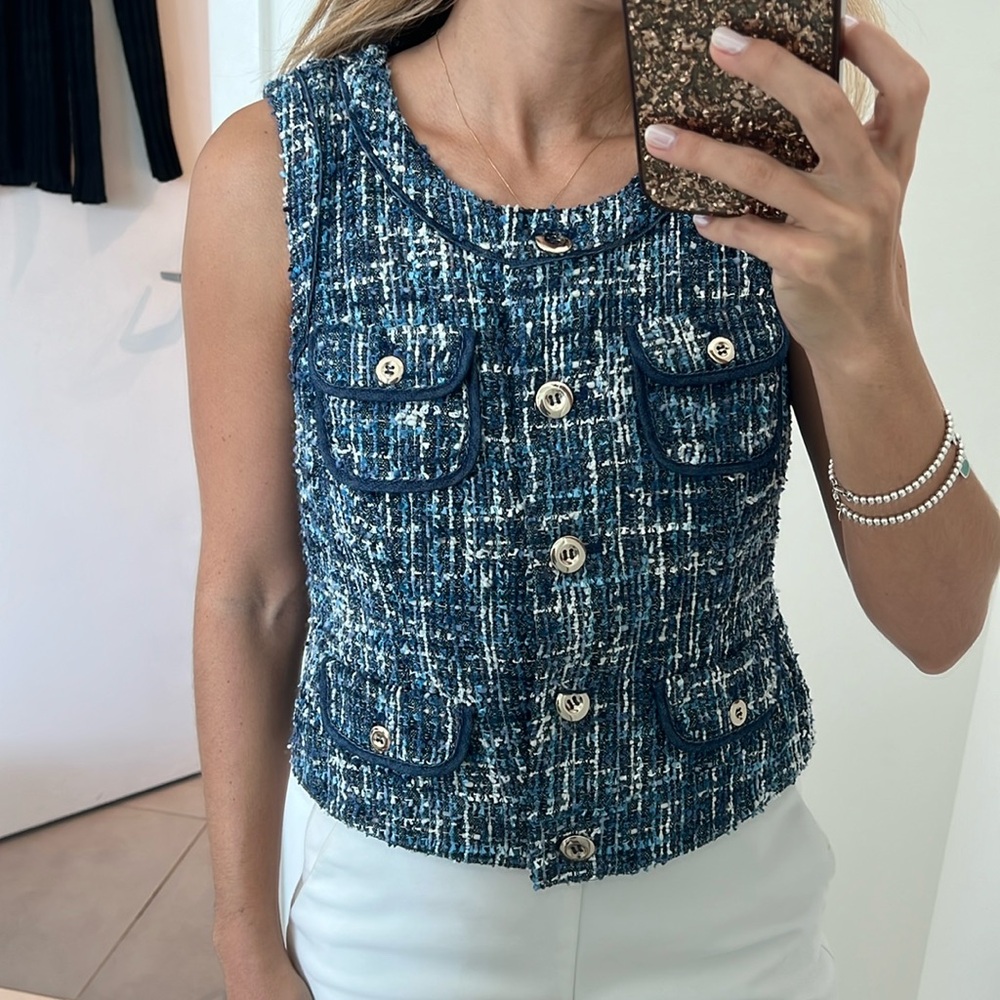 Cache vest top